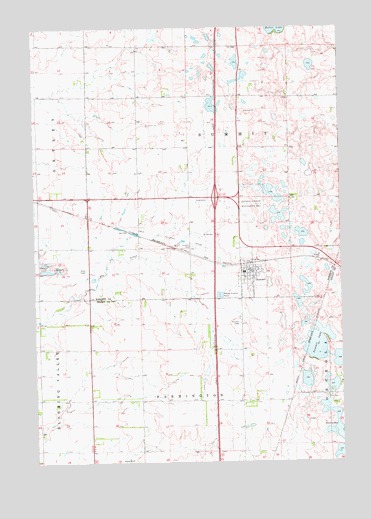 Summit, SD USGS Topographic Map