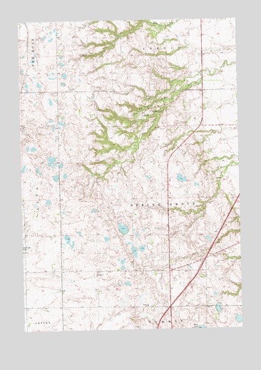 Summit NE, SD USGS Topographic Map
