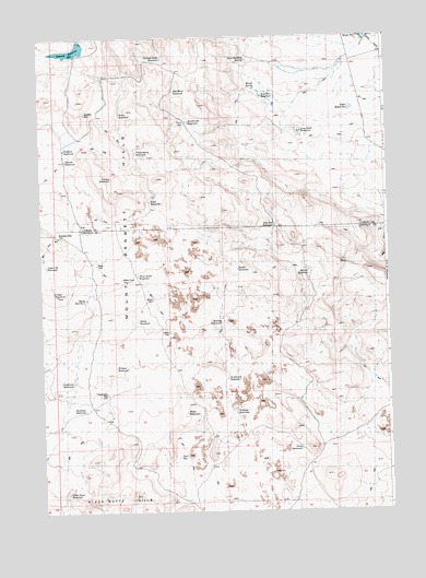 Summit Reservoir, ID USGS Topographic Map
