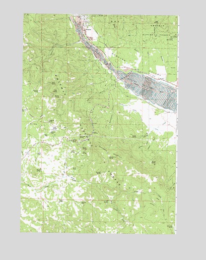 Sumpter, OR USGS Topographic Map
