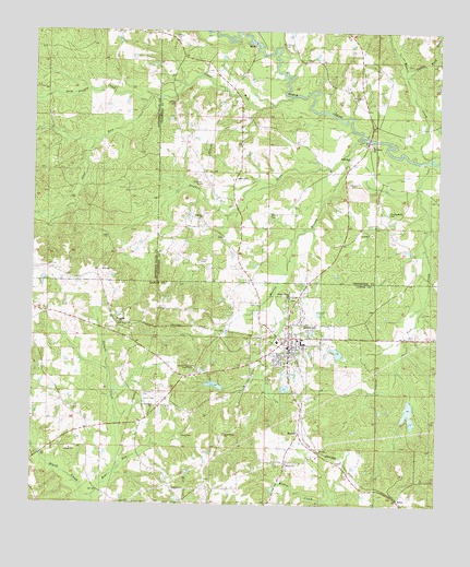 Sumrall, MS USGS Topographic Map