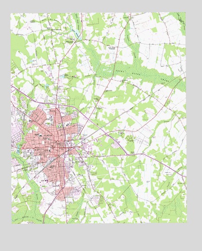 Sumter East, SC USGS Topographic Map