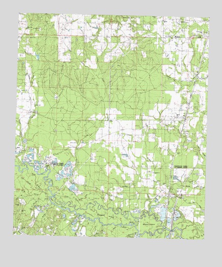 Sun, LA USGS Topographic Map