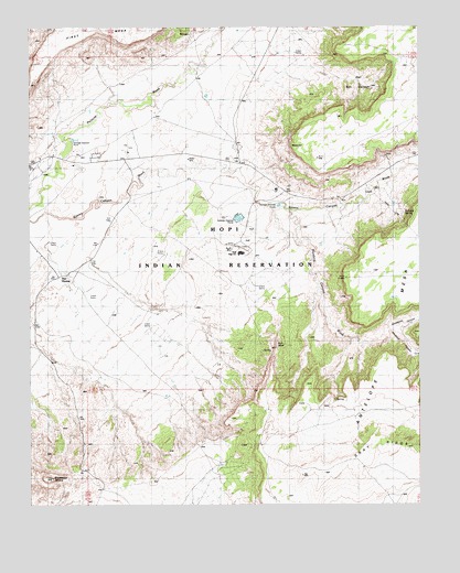 Sun Altar, AZ USGS Topographic Map