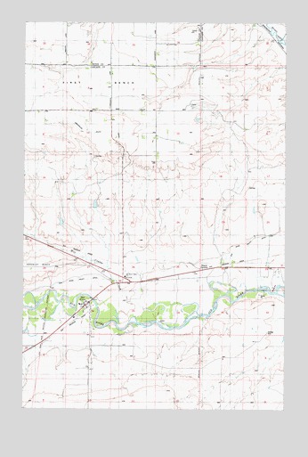 Sun River, MT USGS Topographic Map
