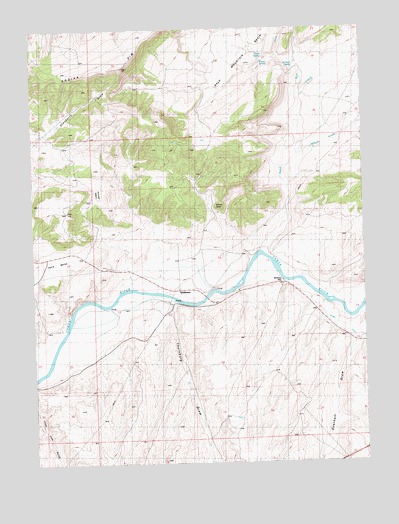 Sunbeam, CO USGS Topographic Map