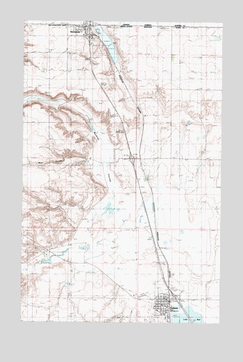 Sunburst, MT USGS Topographic Map