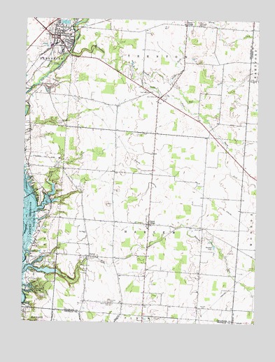 Sunbury, OH USGS Topographic Map