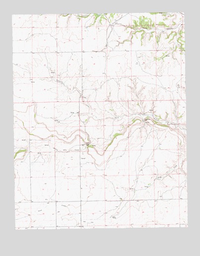 Blind Gap, NM USGS Topographic Map