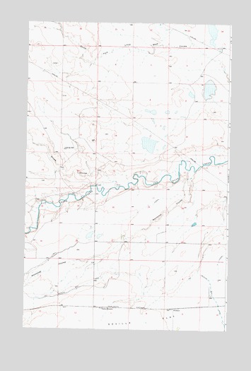 Sundance, MT USGS Topographic Map