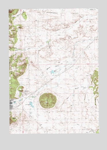 Sundance East, WY USGS Topographic Map