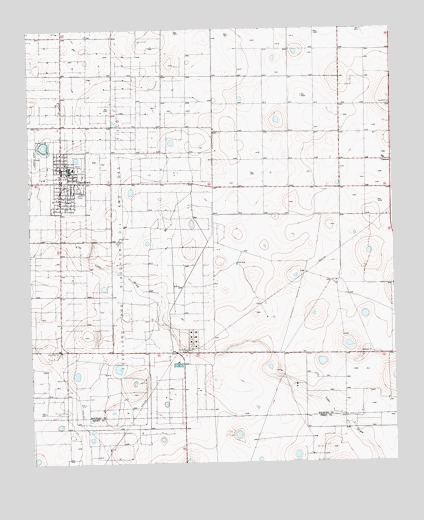 Sundown, TX USGS Topographic Map