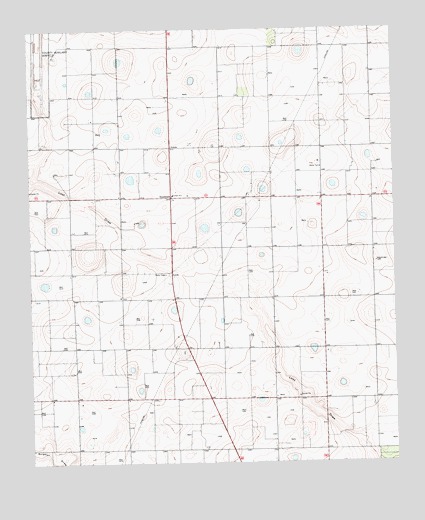 Sundown SE, TX USGS Topographic Map