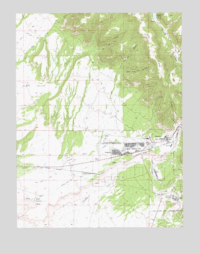 Sunnyside, UT USGS Topographic Map