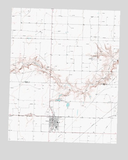Sunray, TX USGS Topographic Map