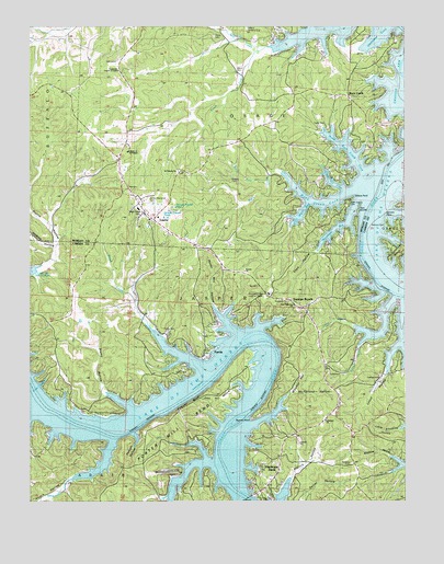 Sunrise Beach, MO USGS Topographic Map