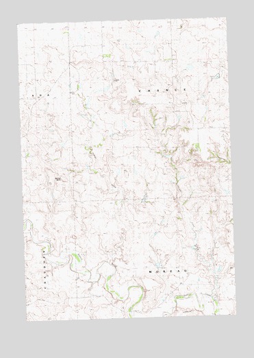 Sunrise Butte, SD USGS Topographic Map