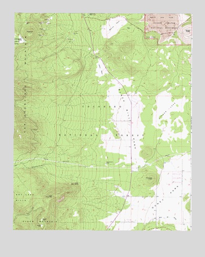 Sunset Crater West, AZ USGS Topographic Map