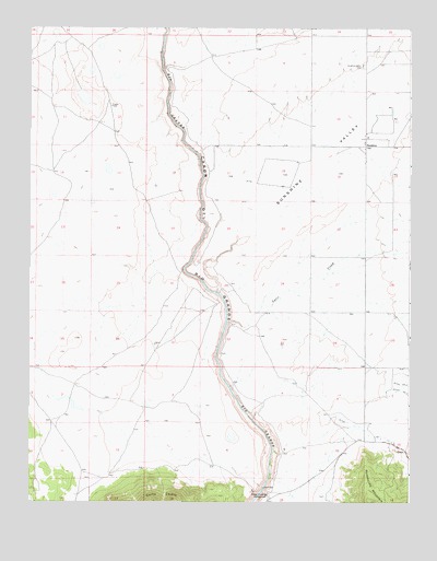 Sunshine, NM USGS Topographic Map