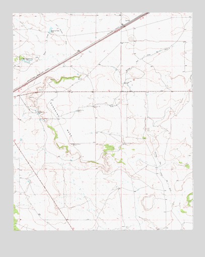 Sunshine Mesa, NM USGS Topographic Map