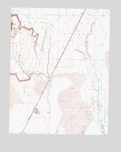 Sunstone Knoll, UT USGS Topographic Map