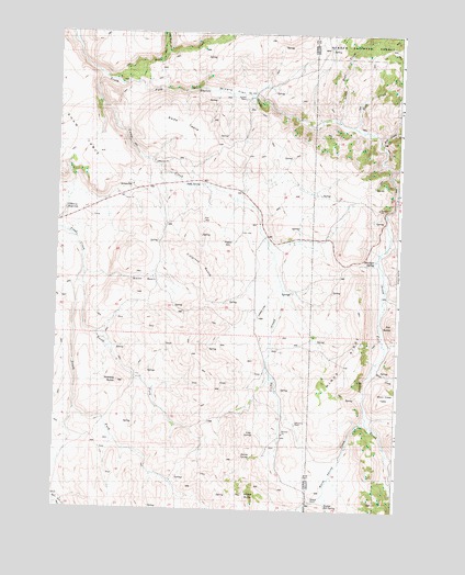 Suplee, OR USGS Topographic Map