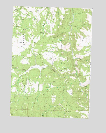 Suplee Butte, OR USGS Topographic Map