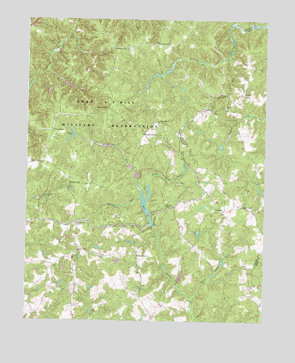 Supply, VA USGS Topographic Map