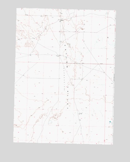 Blitzen, OR USGS Topographic Map