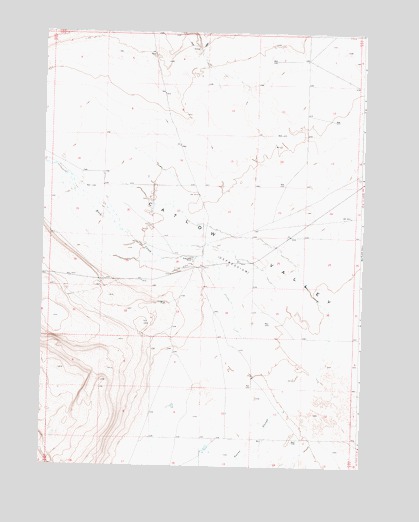 Blitzen NW, OR USGS Topographic Map