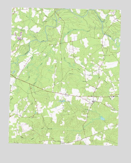 Sussex, VA USGS Topographic Map