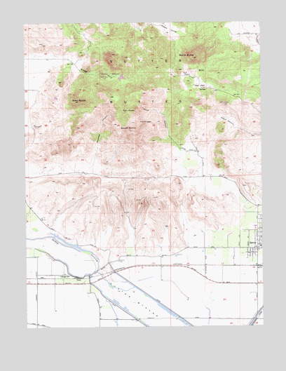 Sutter Buttes, CA USGS Topographic Map