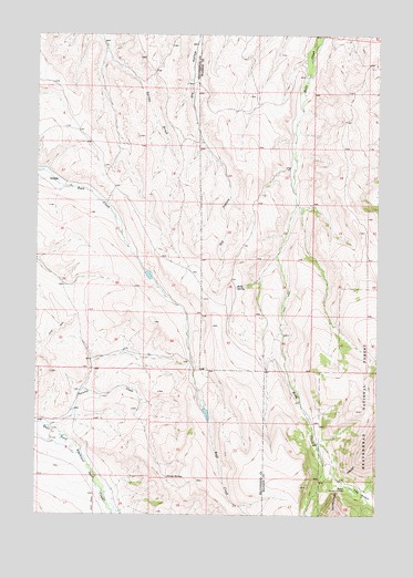 Swamp Creek, MT USGS Topographic Map
