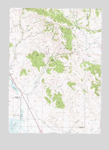 Swan Lake, ID USGS Topographic Map