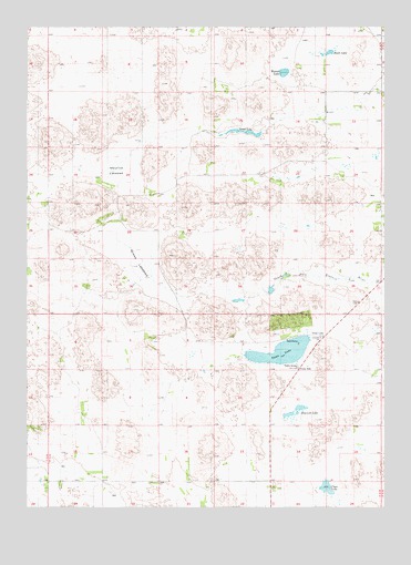 Swan Lake, NE USGS Topographic Map