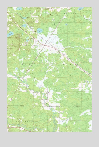 Swan River, MN USGS Topographic Map