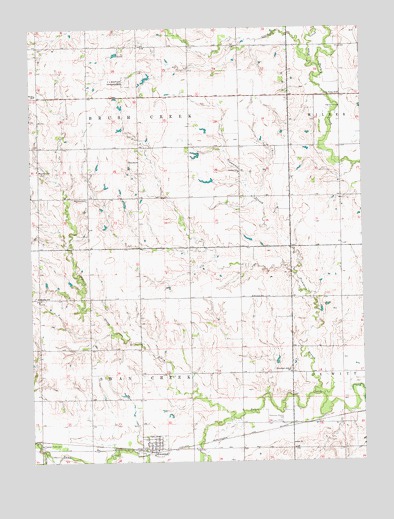 Swanton, NE USGS Topographic Map