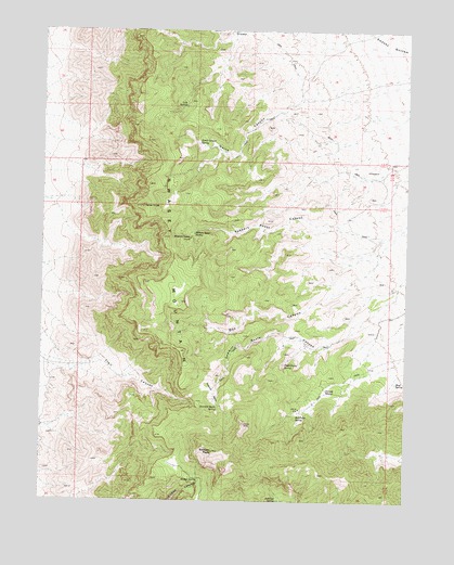 Swasey Peak, UT USGS Topographic Map