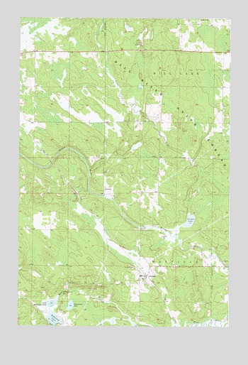 Swatara, MN USGS Topographic Map