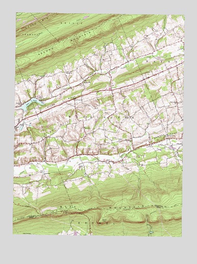 Swatara Hill, PA USGS Topographic Map