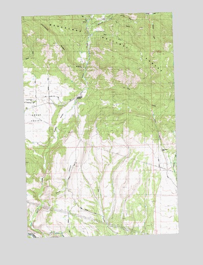 Swauk Prairie, WA USGS Topographic Map