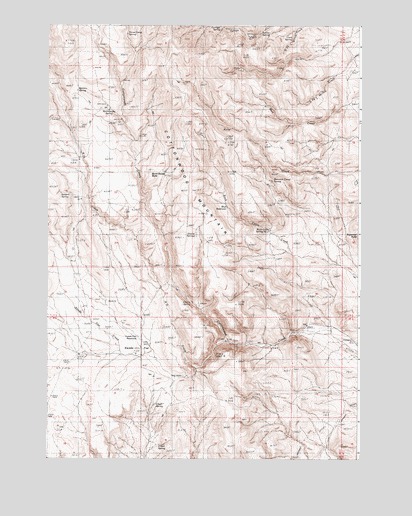 Swede Flat, OR USGS Topographic Map