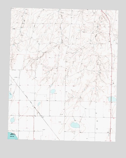 Abell, TX USGS Topographic Map