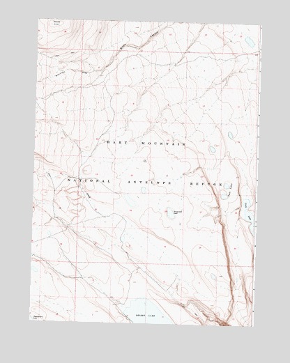 Swede Knoll, OR USGS Topographic Map
