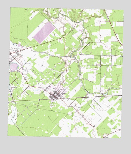 Sweeny, TX USGS Topographic Map