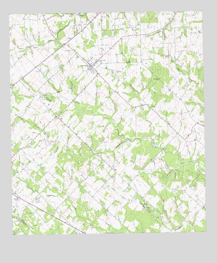 Sweet Home, TX USGS Topographic Map