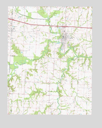 Sweet Springs, MO USGS Topographic Map