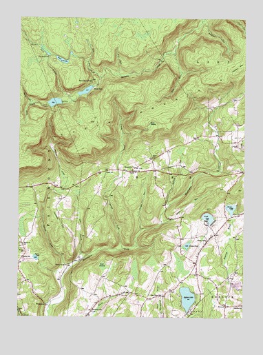 Sweet Valley, PA USGS Topographic Map