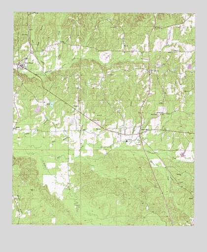 Sweet Water, AL USGS Topographic Map