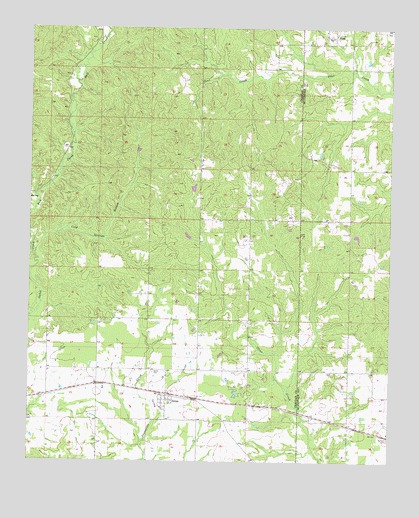 Swink, OK USGS Topographic Map
